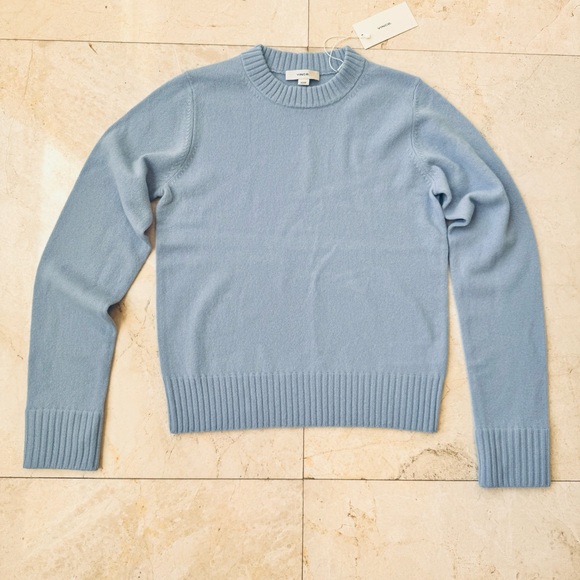 Vince Cashmere Light Blue Sweater size XS - Picture 5 of 11